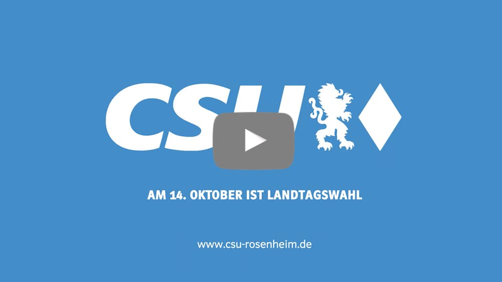 CSU Landtagswahl 2018